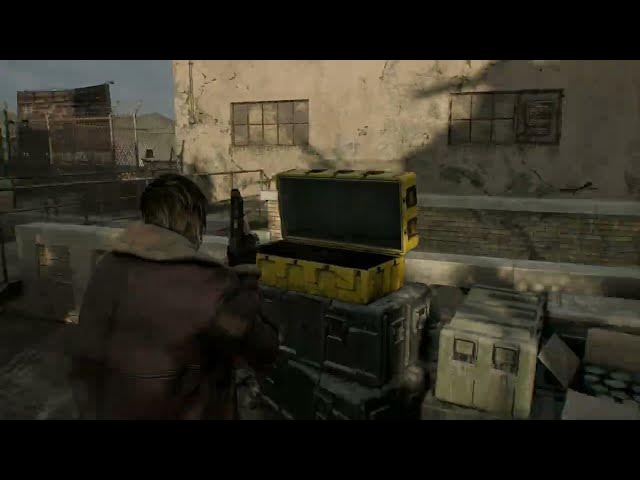 Video thumbnail for Resident Evil Requiem Default - Leon Raccoon City: Willis Tower Supply Box: Buy Silencer 9 Gameplay