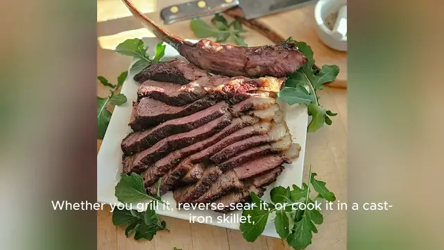 Video thumbnail for tomahawk steak recipe