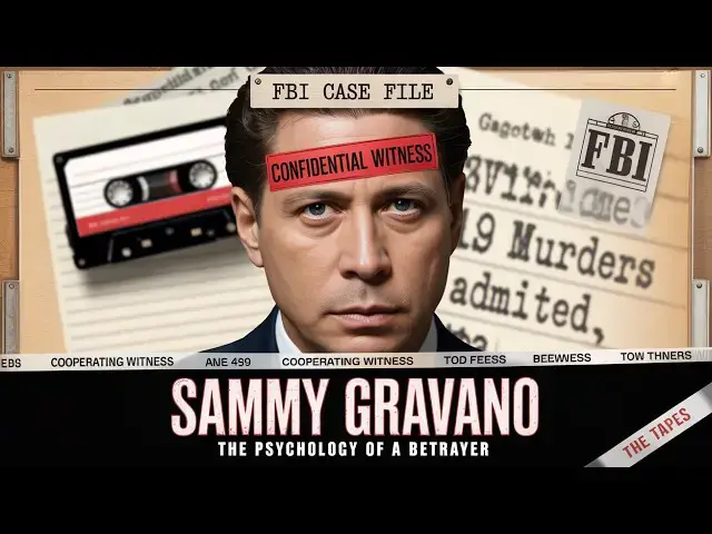 Video thumbnail for The Psychology of a Betrayer: The Sammy 'The Bull' Gravano Tapes