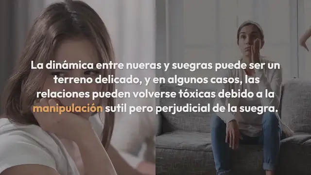 Video thumbnail for Así actúa una suegra que socava la felicidad con manipulación