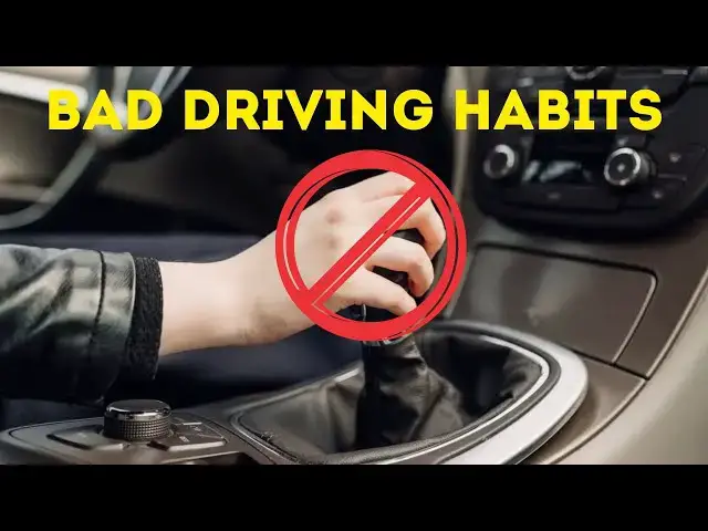 Video thumbnail for These are REALLY BAD driving habits you should GET RID of
