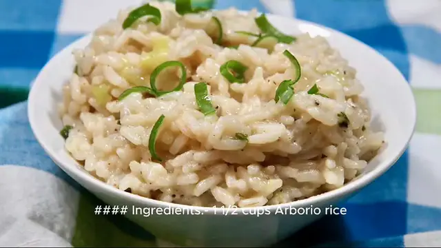 Video thumbnail for Risotto recipe