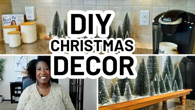Video thumbnail for DIY CHRISTMAS DECORATION - Mini Forest Display (Easy DIY Home Decor)