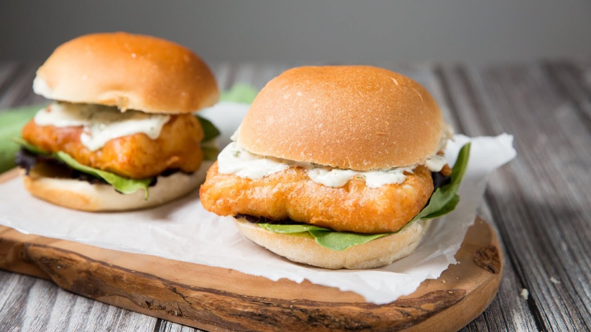 Video thumbnail for Our Beer Battered Fish Sandwich Recipe Is Pub-Worthy