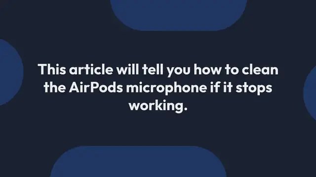 Video thumbnail for How to Clean AirPods’ Microphone If Stops Working