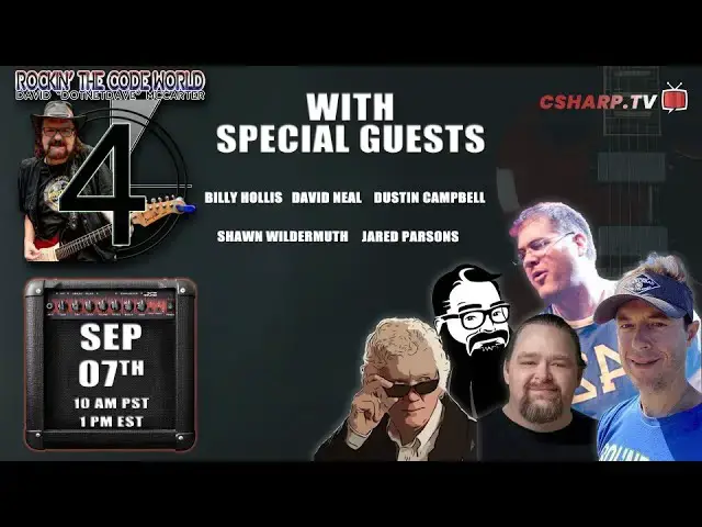 'Video thumbnail for Rockin’ The Code World with dotNetDave - Ep. 106'