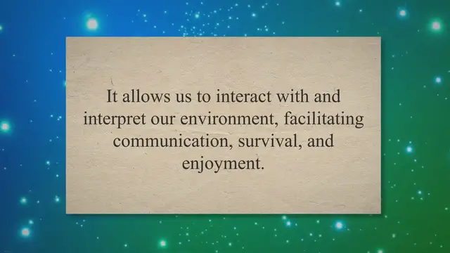 Video thumbnail for The Sensory System