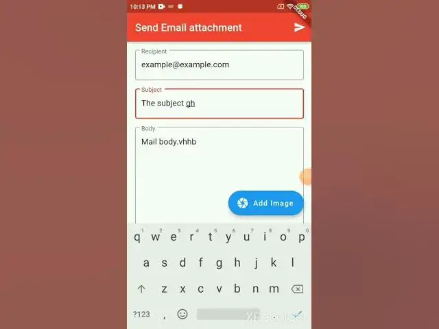 Video thumbnail for Send Email Attachment flutter