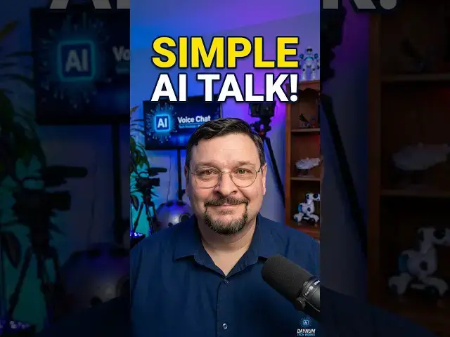 Video thumbnail for AI Voice Chat Made Easy! #shorts #AIChatbot #TextToSpeech