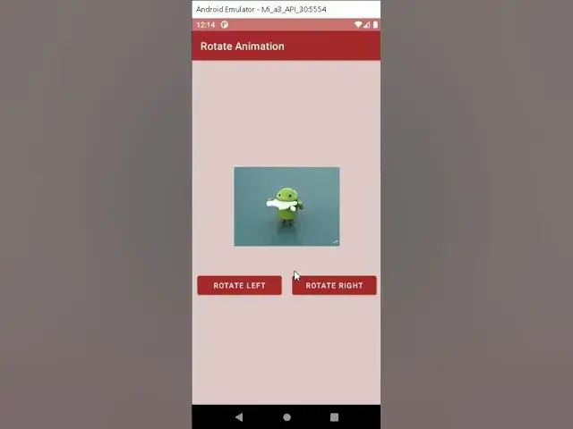 Video thumbnail for Android animation - Rotate Image using kotlin code