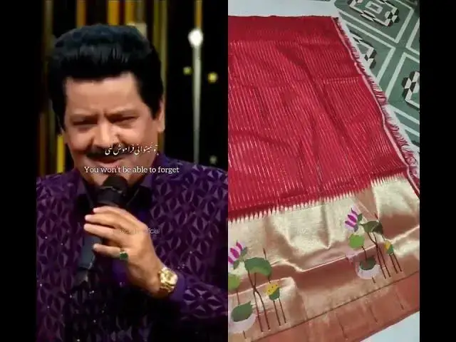 Video thumbnail for Paithani lehenga fabric #paithani #indianhandlooms #lehenga #purehandlooms