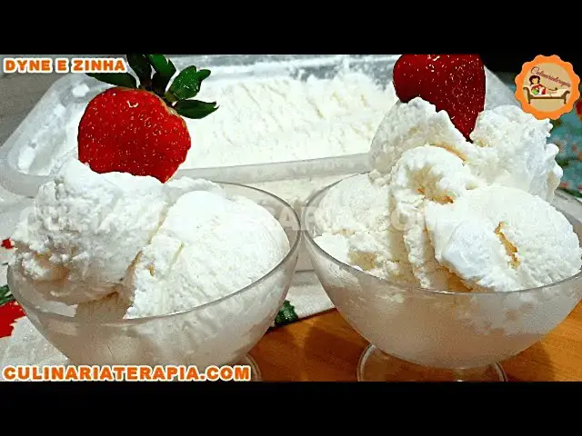Video thumbnail for FAÇA 4 LITROS DE SORVETE COM APENAS 1 PACOTE DE GELATINA - SORVETE CREMOSO DE COCO