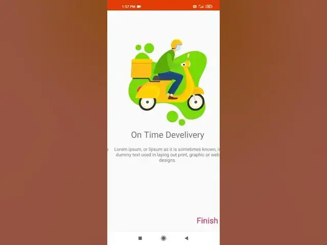 Video thumbnail for Android Onboarding screen with Viewpager
