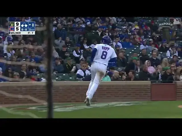 'Video thumbnail for Cody Bellinger KNOCKS a RBI Forceout, Scoring Ian Happ! | Chicago Cubs | 4/2/2023'