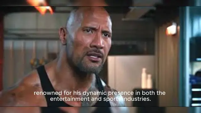 Video thumbnail for Dwayne "The Rock" Johnson – Actor and former wrestler, known for his roles in Fast & Furious series and Jumanji.