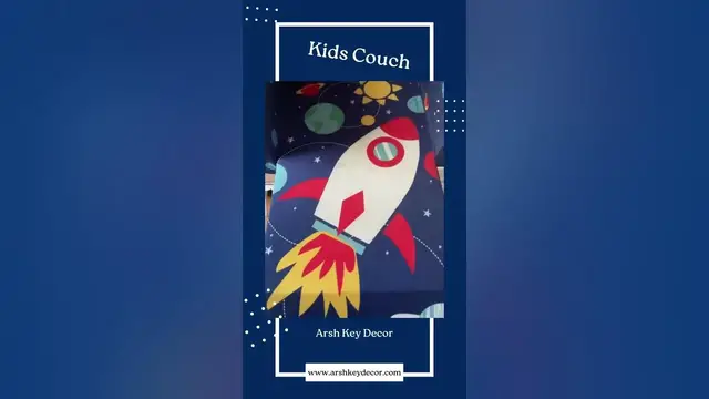 Video thumbnail for Kids Couch | Sleeper | Sofa | Lounger #shorts