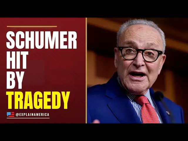 Video thumbnail for TRAGEDY STRIKES CHUCK SCHUMER - Worst News Of His Career