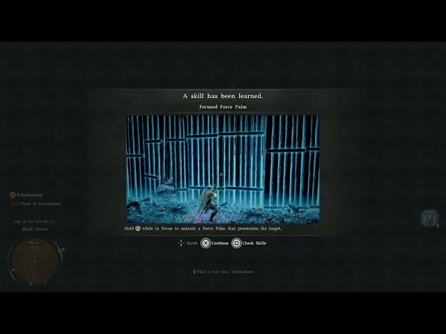 Video thumbnail for Crimson Desert - Chapter 4: Learn Focused Force Palm Location Gameplay | Break Walls, Ore, Gates etc