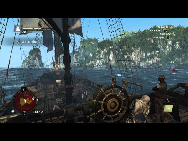 Video thumbnail for Assassin's Creed IV: Black Flag - The Forts: Destroy Fort Defenses & Capture Fort, Torres Cutscene