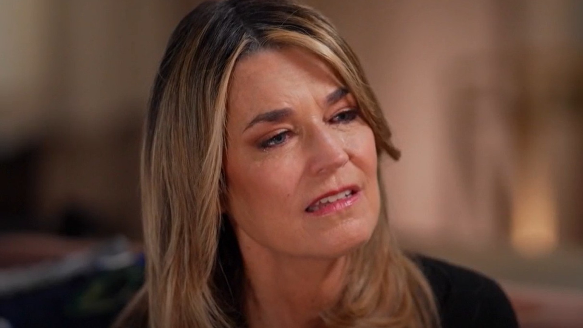 Video thumbnail for Savannah Guthrie Shares Chilling Details About The Crime Scene In Her Mother's Home