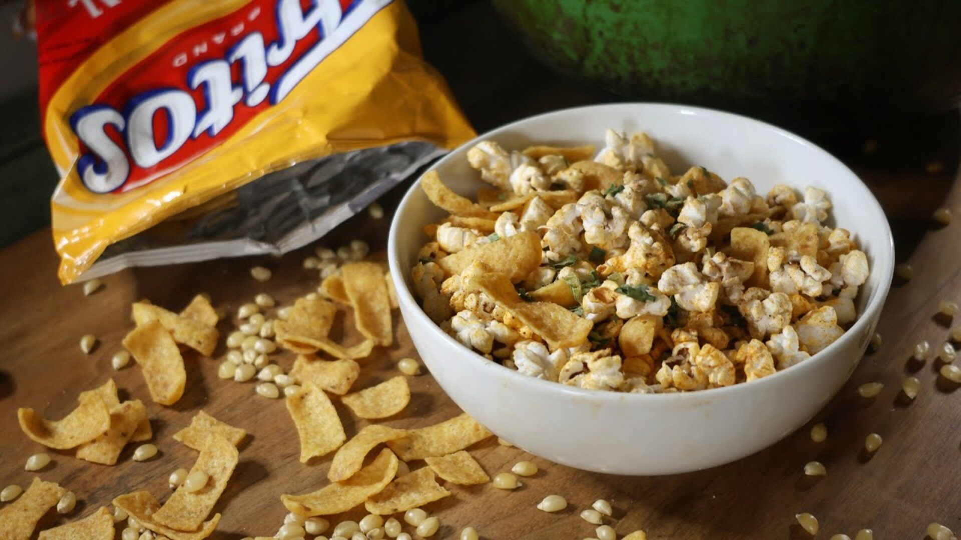 Video thumbnail for Frito Pie-Inspired Popcorn Recipe