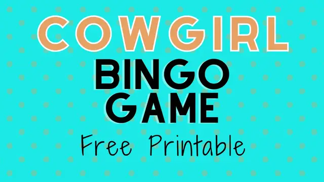 Video thumbnail for Western Bingo Game