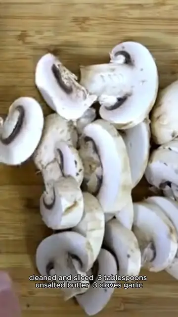 'Video thumbnail for Garlic butter mushroom recipe '
