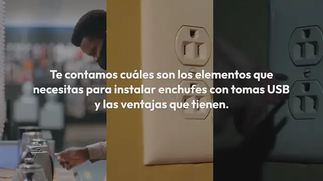 Video thumbnail for ¿Cómo instalar enchufes con tomas USB?