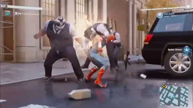 Video thumbnail for SPIDERMAN PS4 Iron Spider Gameplay