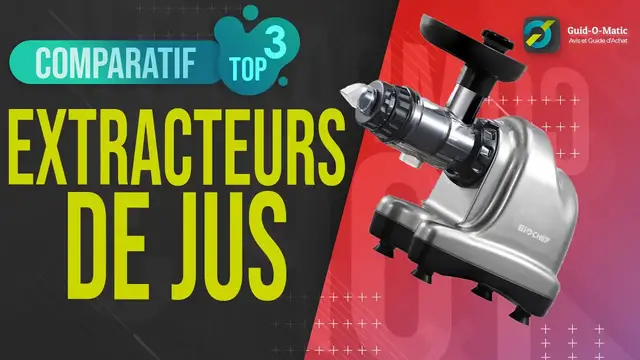 Video thumbnail for ⭐️ MEILLEUR EXTRACTEUR DE JUS (2022) - Comparatif & Guide d'achat