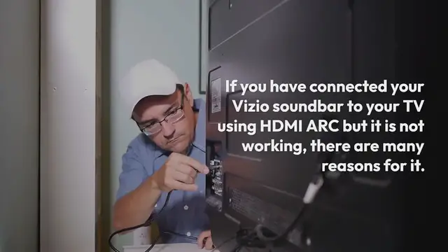 Video thumbnail for The Vizio Soundbar HDMI ARC Not Working- Solved