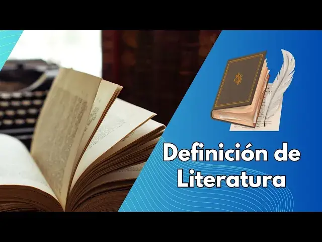 Video thumbnail for Definición de literatura: significado, concepto