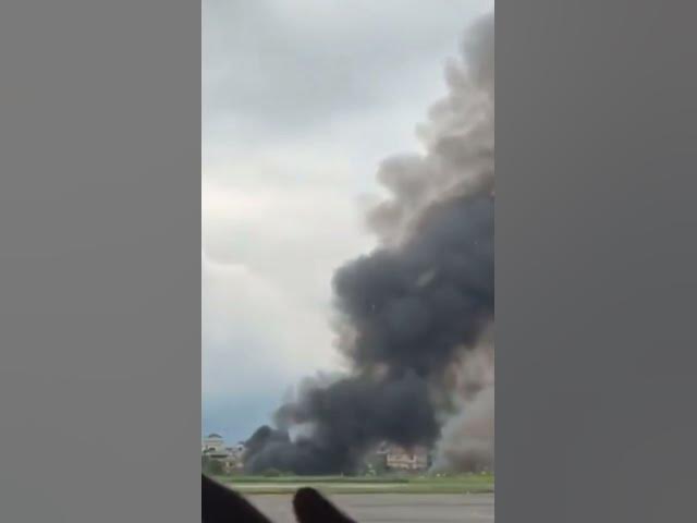 Video thumbnail for Saurya Airlines Crash at Tribhuvan International Airport!