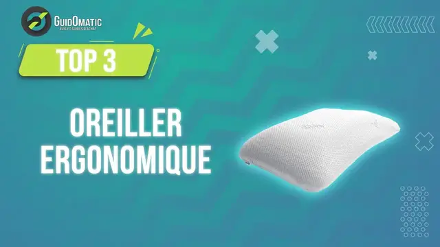 Video thumbnail for ⭐️ MEILLEUR OREILLER ERGONOMIQUE (2023) - Comparatif & Guide d'achat