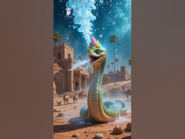 Video thumbnail for Magic in the Desert: The Snake’s Ice Cream Surprise #DesertMagic #FunnyAnimalStory #IceCreamSnake