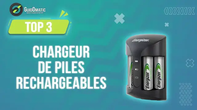 Video thumbnail for ⭐️ TOP 3 : CHARGEUR DE PILES RECHARGEABLES 2023