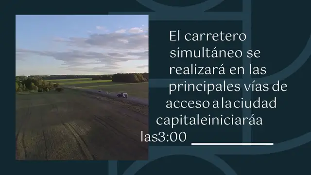 Video thumbnail for El carreteo de la Digesett comenzará el domingo a las 3:00 de la tarde: