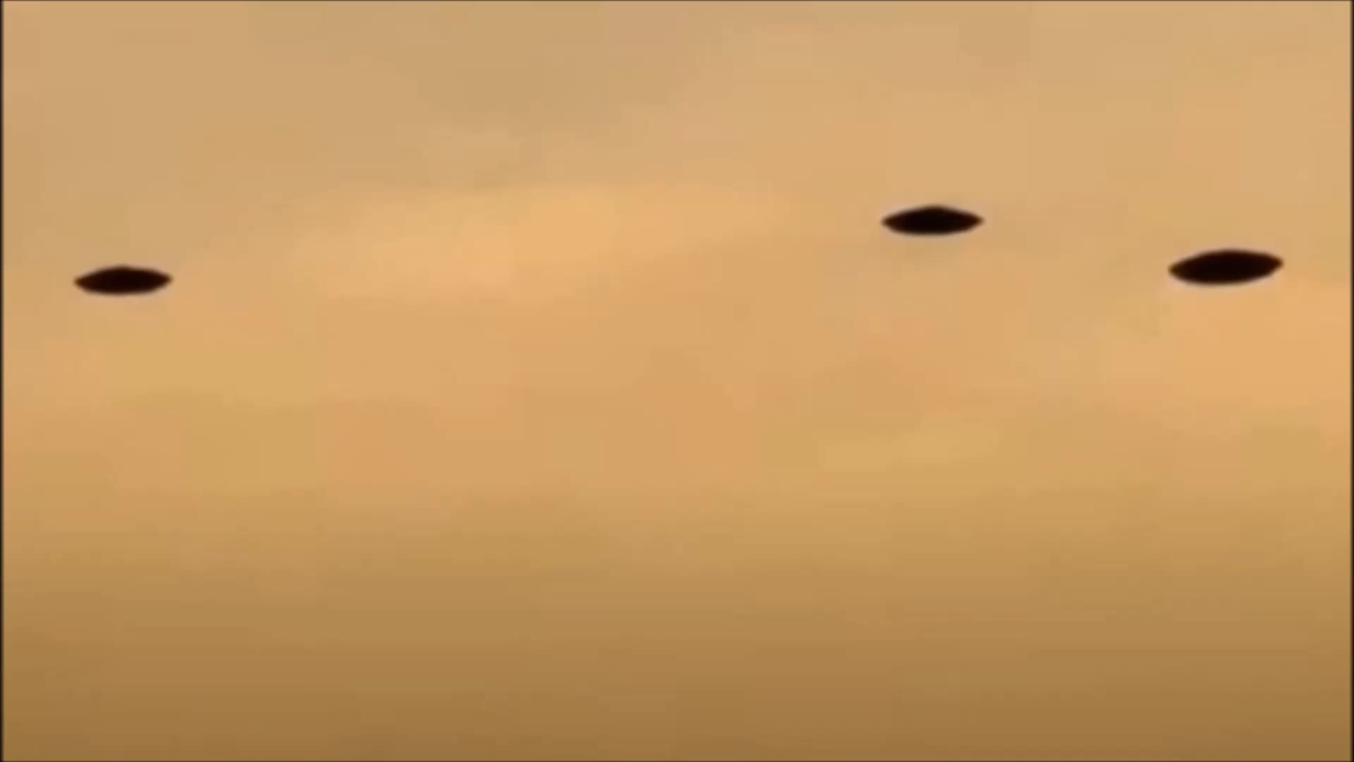 Video thumbnail for Exciting video footage of military aircraft chasing three UFOs in the Nevada desert.