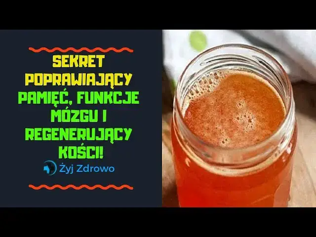 Video thumbnail for ✅ Sekret poprawiający pamięć, funkcje mózgu i regenerujący kości ✅