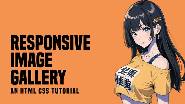 Video thumbnail for Very Simple Responsive Image Gallery (HTML CSS)