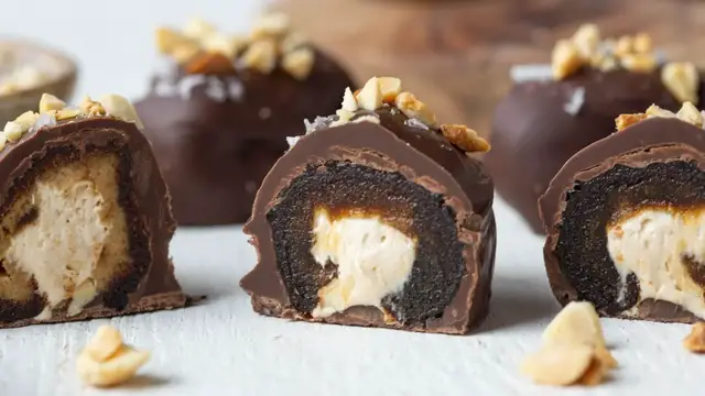Video thumbnail for The Chocolate-Covered Dates Recipe That Tastes Like Snickers