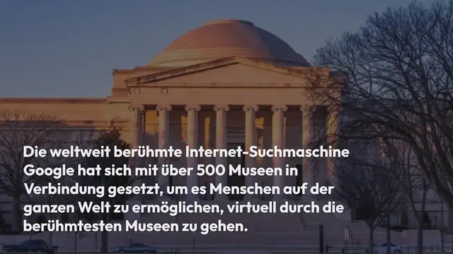 Video thumbnail for Von Zuhause aus ein Museum besuchen Macht virtuelle Touren durch weltberühmte Museen