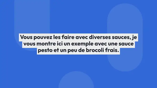 Video thumbnail for Torsades basilic et brocoli