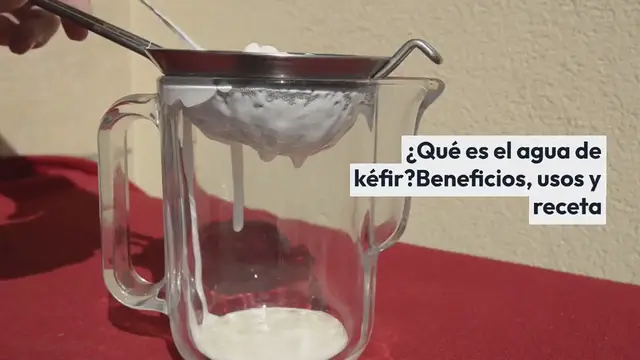 Video thumbnail for ¿Qué es el agua de kéfir? Beneficios, usos y receta