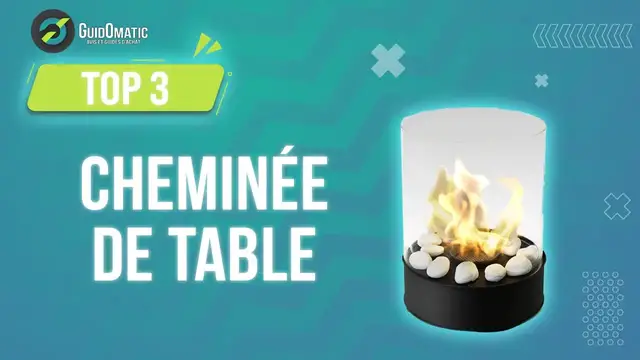 Video thumbnail for ⭐️ TOP 3 : CHEMINÉE DE TABLE  2023