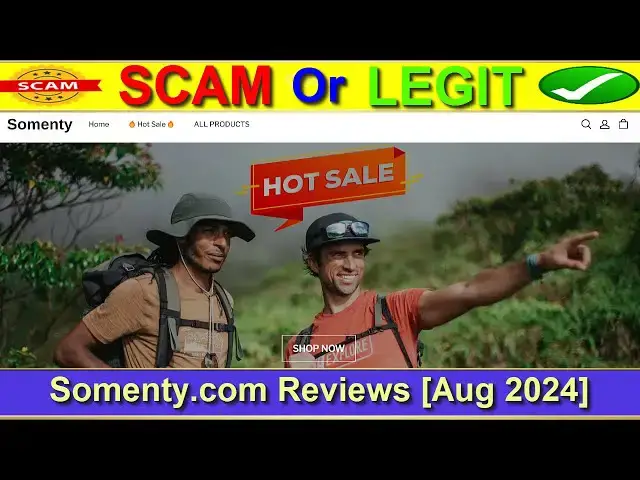 Video thumbnail for Somenty Reviews (Aug 2024) - Is Somenty.Com A Scam Or Legit Site? Find Out! | Product Review
