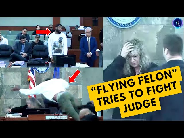 Video thumbnail for He disagreed with judge's ruling, so he tried to duel her