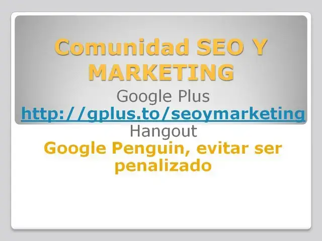 Video thumbnail for Google penguin: como evitar ser penalizado