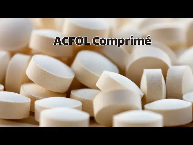 Video thumbnail for Comprimés ACFOL : utilisation, avantages et précautions importantes