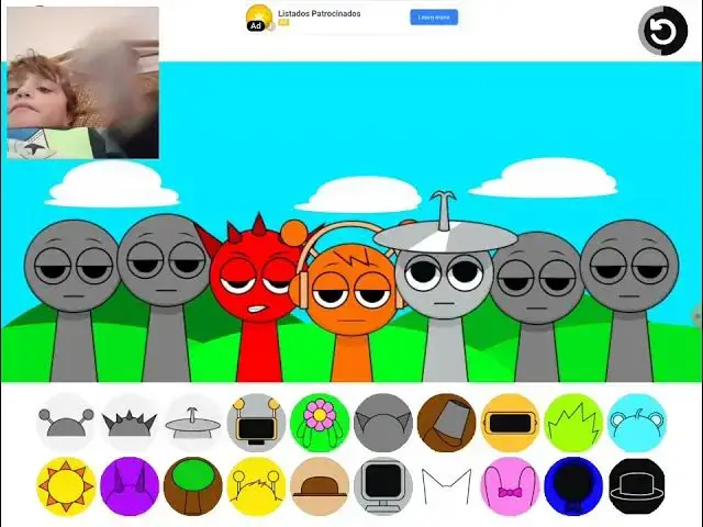 'Video thumbnail for Sprunki - Normal & Baby - making creepy music'